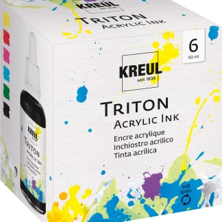 Kreul Triton Acrylic Ink 50 ml 6er Set