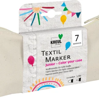 Kreul Textil Marker Junior Set Color your case