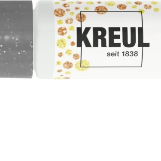 Kreul Glass & Porcelain Pen Glitter anthrazit, 1-3 mm