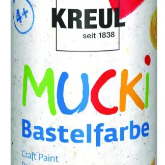 Kreul Mucki Bastelfarbe schwarz 80 ml