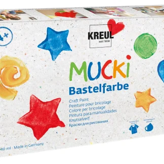 Kreul Bastelfarbe 6er Set je 80 ml