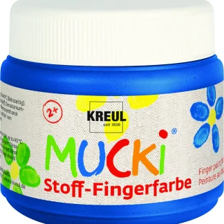 Kreul Mucki Stoff Fingerfarbe blau 150 ml