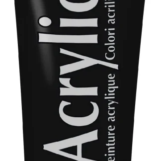 Kreul el Greco Acrylic Tube schwarz,75 ml