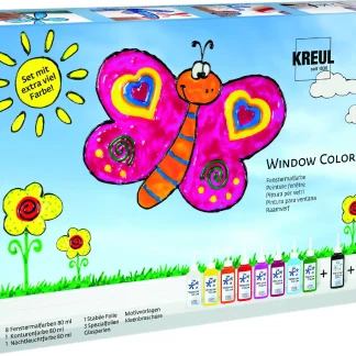 Kreul Window Color Set mit extra viel Farbe Set