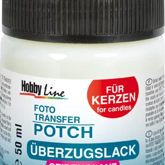 Kreul Foto Transfer Potch Überzugslack für Kerzen Seidenglanz 50 ml