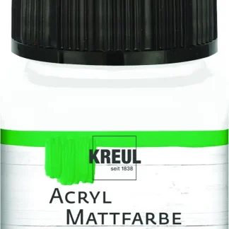 Kreul Acryl Mattfarbe weiß 20 ml