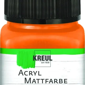 Kreul Acryl Mattfarbe orange 20 ml