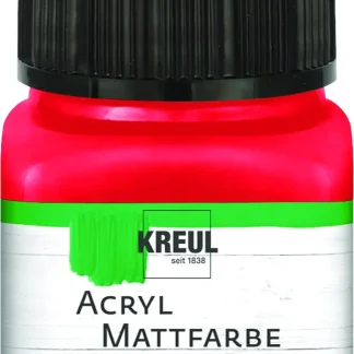 Kreul Acryl Mattfarbe rot 20 ml
