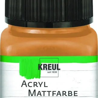 Kreul Acryl Mattfarbe ocker 20 ml