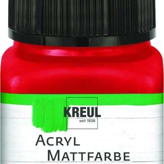 Kreul Acryl Mattfarbe dunkelrot 20 ml