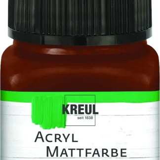 Kreul Acryl Mattfarbe schokobraun 20 ml