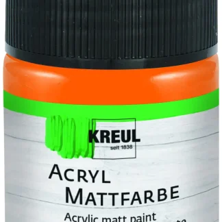 Kreul Acryl Mattfarbe orange 50 ml