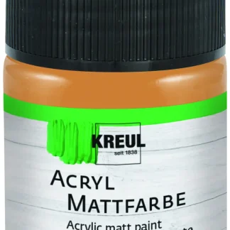 Kreul Acryl Mattfarbe ocker 50 ml