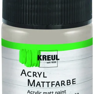 Kreul Acryl Mattfarbe silber 50 ml