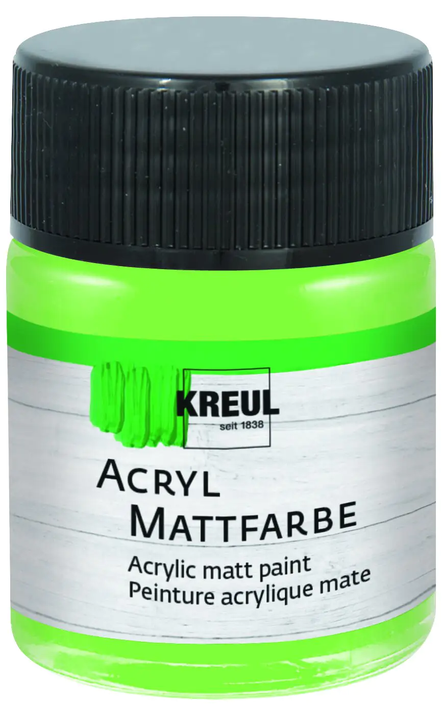 Kreul Acryl Mattfarbe maigrün 50 ml