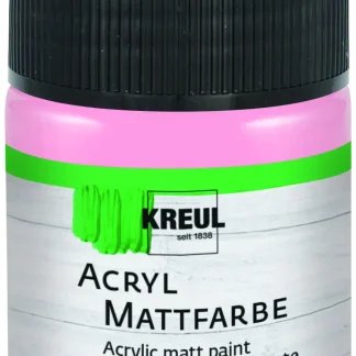 Kreul Acryl Mattfarbe pastellrosa 50 ml