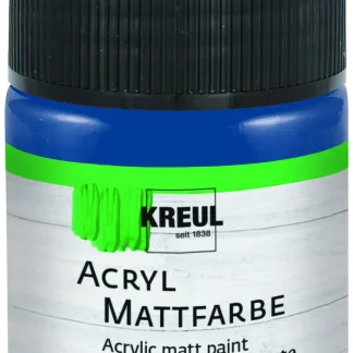 Kreul Acryl Mattfarbe dunkelblau 50 ml