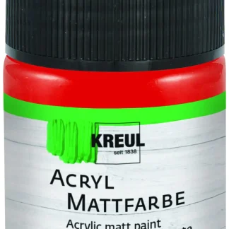 Kreul Acryl Mattfarbe brillantrot 50 ml