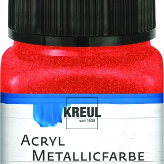 Kreul Acryl Metallicfarbe rot 20 ml
