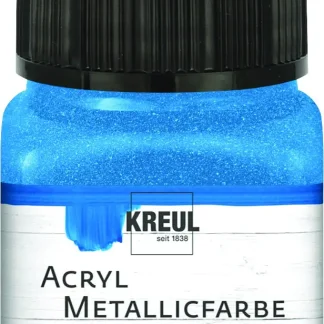 Kreul Acryl Metallicfarbe blau 20 ml