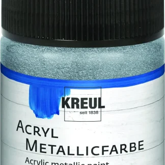 Kreul Acryl Metallicfarbe silber 50 ml