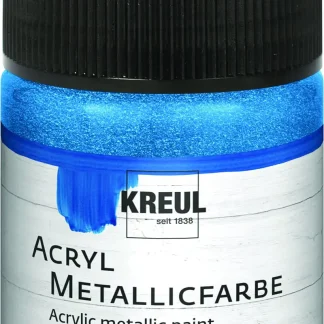 Kreul Acryl Metallicfarbe blau 50 ml