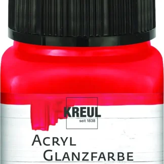 Kreul Acryl Glanzfarbe rot 20 ml