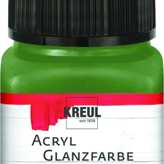 Kreul Acryl Glanzfarbe olivgrün 20 ml