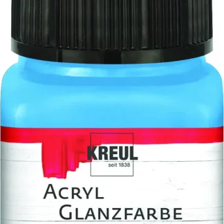 Kreul Acryl Glanzfarbe himmelblau 20 ml