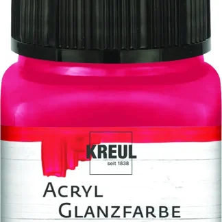 Kreul Acryl Glanzfarbe dunkelrot 20 ml