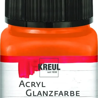 Kreul Acryl Glanzfarbe orange 20 ml