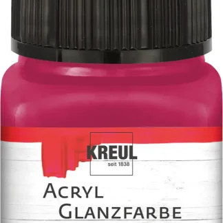 Kreul Acryl Glanzfarbe bordeaux 20 ml
