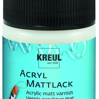 Kreul Acryl-Mattlack auf Wasserbasis transparent 50 ml