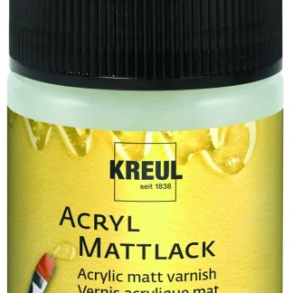 Kreul Acryl-Mattlack auf Kunstharzbasis transparent 50 ml