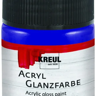 Kreul Acryl Glanzfarbe dunkelblau 50 ml