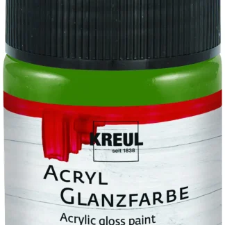 Kreul Acryl Glanzfarbe olivgrün 50 ml