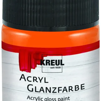 Kreul Acryl Glanzfarbe orange 50 ml