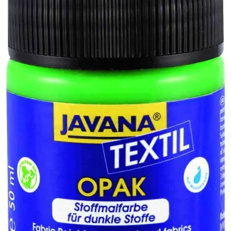 Kreul Javana Stoffmalfarbe für helle und dunkle Stoffe weiss 50 ml
