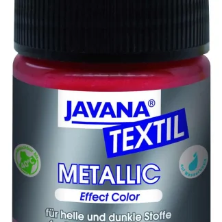 Kreul Javana Stoffmalfarbe Metallic metallic weiss 50 ml