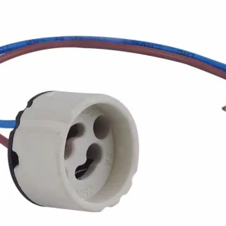 Paulmann Halogenfassung GU 10 GZ 10 keramik natur