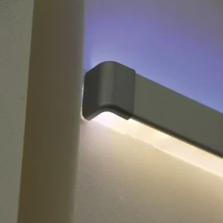 Paulmann Duo Profil End Cap 2er Packung Alu matt