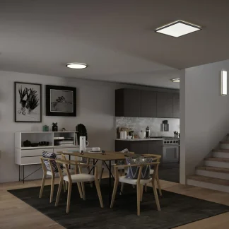 Paulmann LED Panel Atria Shine chrom-matt 42 x 42 cm neutralweiß dimmbar