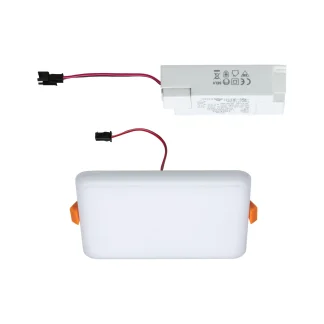 Paulmann Einbauleuchte LED Veluna Varifit eckig 12,5 cm 8,5 W satin