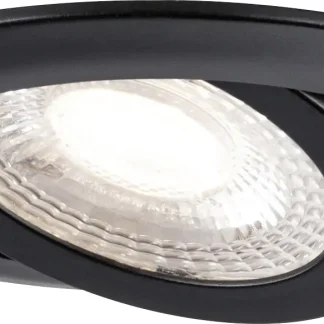 Paulmann LED Einbauleuchte schwarz schwenkbar
