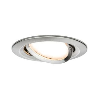 Paulmann LED Einbauleuchte Nova Coin eisen Ø 8,4 cm schwenkbar warmweiß