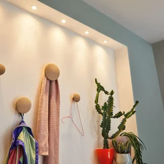 Paulmann Einbauleuchte Nova mini Coin Eisen gebürstet schwenkbar