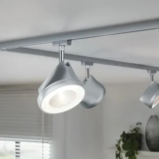 Paulmann URail LED Einzelspot Arena chrom matt chrom 12,3 cm 15 W