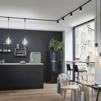 Paulmann URail Schiene schwarz matt 10 cm max. 1.000 W