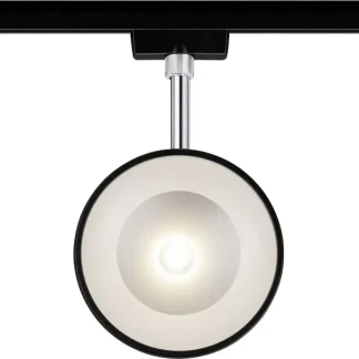 Paulmann URail LED Schienenspot Arena schwarz-matt 19,1 x 12,3 cm dimmbar
