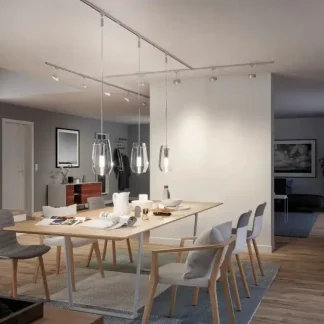 Paulmann URail X-Verbinder chrom matt 10,4 x 10,4 cm max. 1.000 W